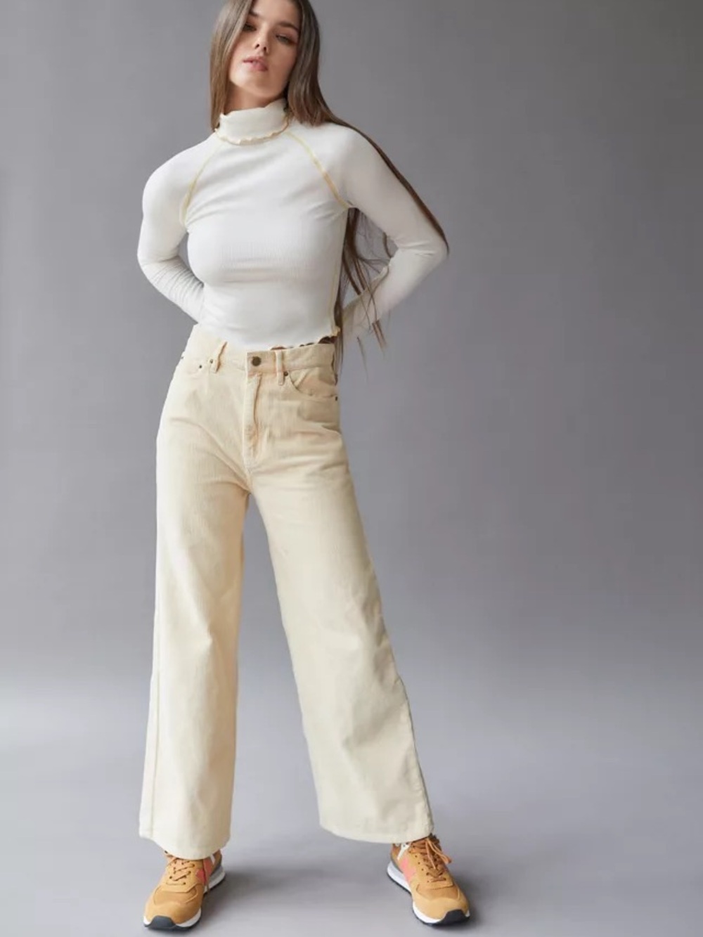 NWT BDG High & Wide Corduroy Pant (24)